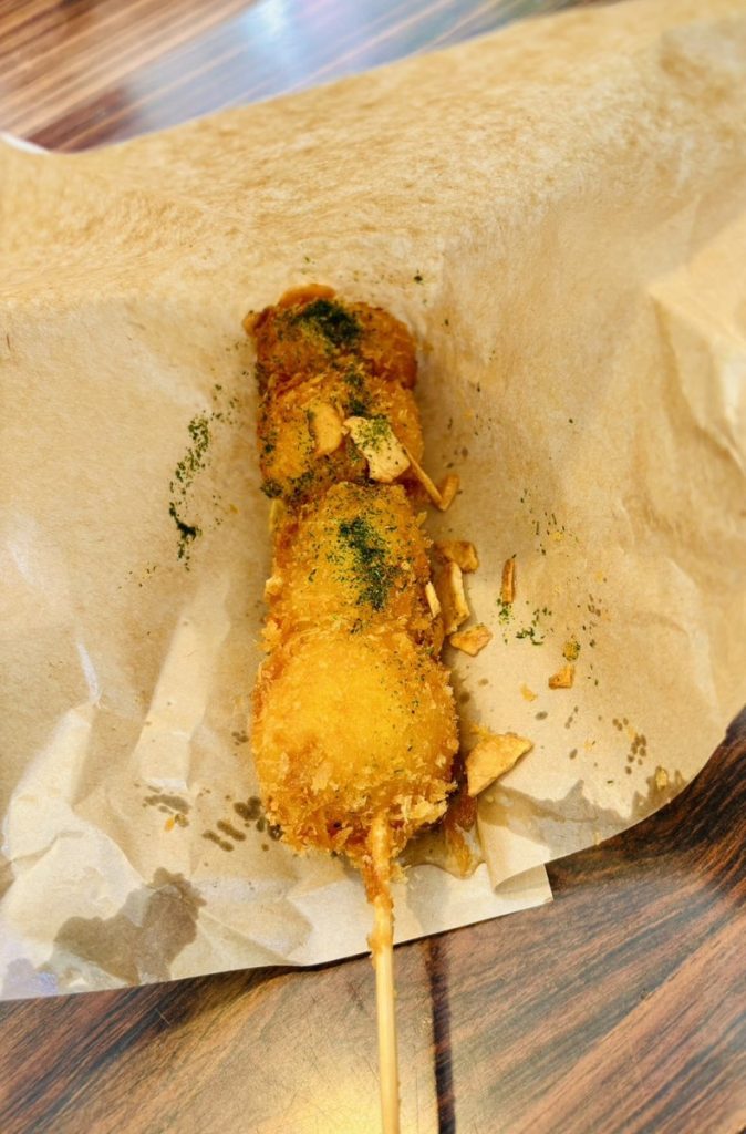 いもフライ ガーリックバター味(ブラックニッカ B級グルメフェス)