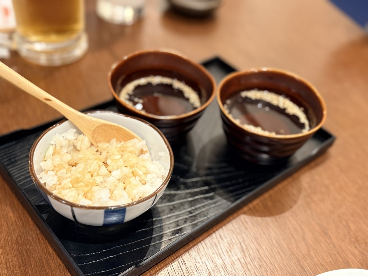 肉汁餃子の店しんちゃん 平岸店 無料の鬼おろしポン酢